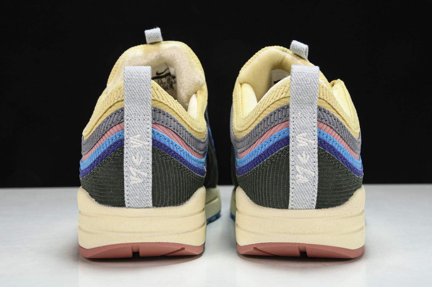 Nike Air Max 1/97 Sean Wotherspoon Multi-Color Corduroy Lifestyle Sneakers