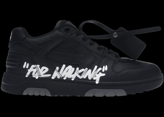 Off-White OOO Low Top Sneakers: Iconic Black White Streetwear Shoes
