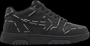 Off-White Out Of Office Sartorial Stitch Premium Leather Casual Low-Top Sneakers